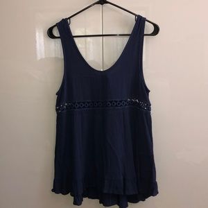 Women’s Navy Boutique Tank Top